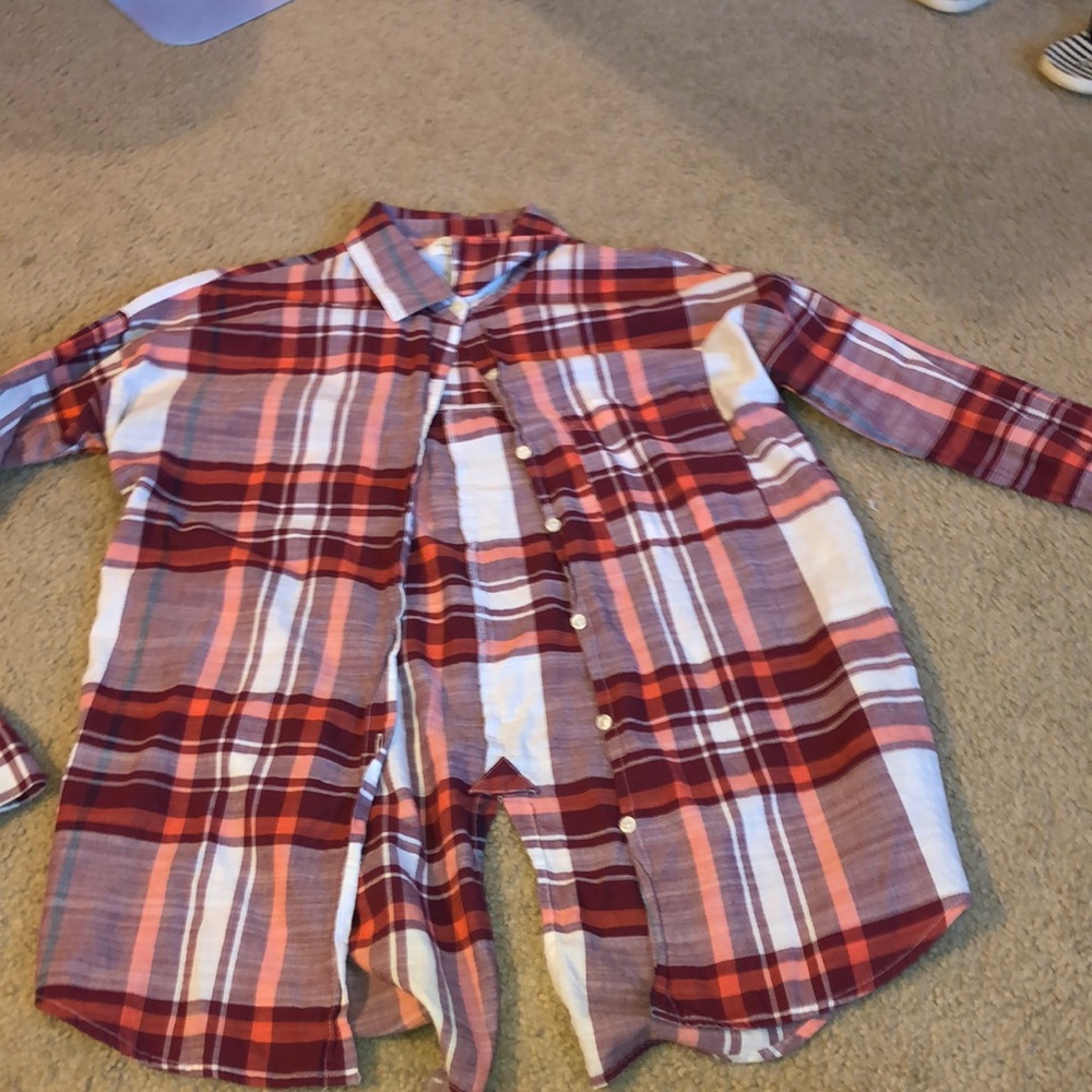 Long sleeve flannel